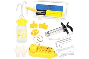 MISSFOX Kit Spurgo Freni Shimano Kit Spurgo per Freni a Disco Shimano Kit di Spurgo Freno per Bicicletta Universale Kit di Sfiato per Freni per Shimano, MAGURA, TEKTRO, Serie SRAM MTB Olio
