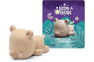 Tonies Audio Play Character: Sleepy Friends - Sleepy Bear with Bedtime Stories & Songs for Ages 3+