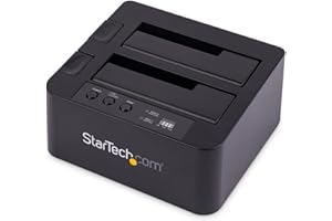 StarTech.com Station d'accueil USB 3.0 universelle pour disque dur SATA 2,5"/3,5" - Dock HDD / SSD avec UASP (UNIDOCKU33)