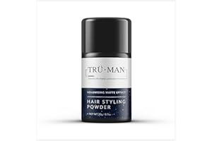 Tru Man, Thickening, Hair Powder For Men, 24 Hour Lasting Volume for All Hair Types, Strong Matte Finish, Cruelty-Free, Vegan, Made By Leading UK Barber 20