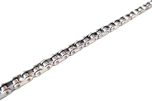 Kedja 05B-1 rostfri Ozdow, 8 mm delning, INOX-stål, syrabeständig, europeisk tillverkare