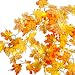 Produktbild Pttengcheng 3.4M Herbstgirlande mit 30 Lichtern herbstdekoration Herbst Blättergirlande Herbst Ahornblätter Lichterkette für Herbst