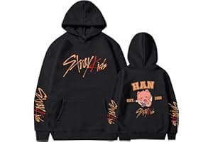 XYYYHTL Women Hoodie KARMA Album Hooded Sweatshirts Harajuku Streetwear Top BangChan Lee Know Changbin Hyunjin Han Felix Seungmin I.N