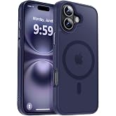 URUCHI G&uuml;&ccedil;l&uuml; Manyetik Telefon Kılıfı, [Mag-Safe ile Uyumlu] [Askeri D&uuml;zey D&uuml;şme Koruması] [G&uuml;&ccedil;l&uuml; Silikon Kenarlar] İnce Yarı 