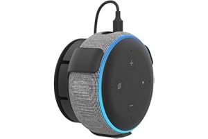 ARVALOLET Support Mural pour Haut-parleurs Amzon Echo Dot 3ème génération Smart Home