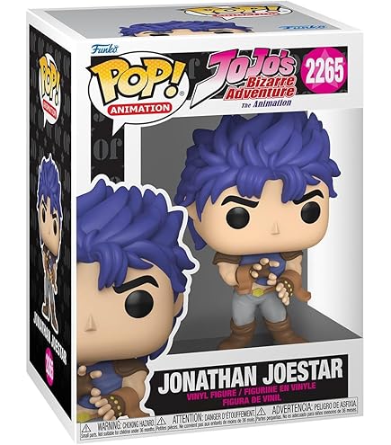 Funko Pop! & Buddy: JoJo's – Joseph Joestar & Iggy – JoJo's Bizarre Adventure – figuur van vinyl om te verzamelen – cadeau-idee – officiële merchandising – speelgoed voor kinderen en volwassenen