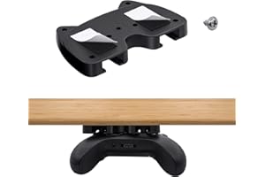 TOLESUM Support de Manette sous le bureau pour Xbox ONE, Support de Table pour Xbox Series X & S, Game Manette Under Desk Mount Holder pour Xbox One X&S, Table Stand pour Xbox 360, et Switch Pro Controller