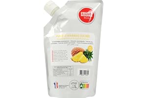 Purée de fruits - Ananas 1kg - FRUITS ROUGES & Co.