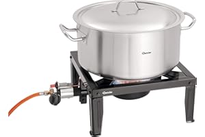 SANZO Bartscher 1054603 1K105 Gaskocher Stahl Schwarz