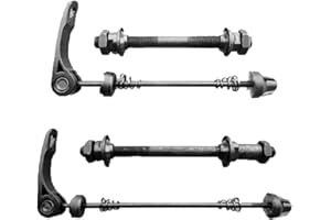 HomDSim 4pcs/lot Front/Rear Bicycle Quick Release Bike Hub & Shaft Hollow Axle of Road Mountain Bicycle Parts