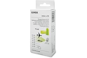 Uvex Tappi Auricolari x-fit Minidibox, 15 pairs RETAIL Unisex M,Lime