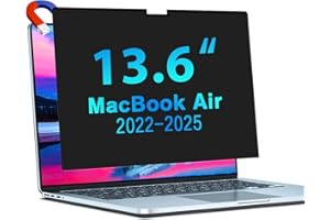 ‎STARY STARY Magnetischer Sichtschutz für MacBook Air 13,6 &13 Zoll (2022-2025,M2,M3,M4) Abnehmbarer Laptop Blickschutzfilter Shield Anti Blaulicht Blendschutz Blaulichtschutz