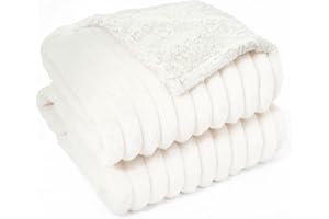 Wdmiya Couverture Imperméable pour Chiens - 100x75cm Couverture pour Chiens Lavable, Protection Canapé Animaux, Plaid pour Chats Douce et Moelleuse, Crème