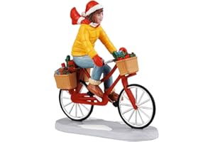 Magie di Natale Personaggi per villaggio di Natale Regali da asporto in resina