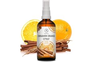 ‎AROMATIKA TRUST THE POWER OF NATURE Zimt-Orange Aromaspray 100ml - Aromatherapie Raumspray mit ätherischem Zimtöl und Orangenöl - Spray zur Aromatisierung der Luft - Raumnebel - Kissen- und Leinenspray - Duftspray - Aromaspray