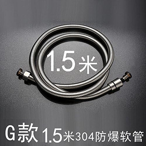GFEI Free hand sprinkler / toilet bowl / household multifunctional cleaning spray gun,1.5 meters stainless steel explosion proof pipe
