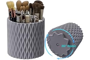 JWTEEE Schminktisch Organizer, Desktopspeicher, Stiftehalter schreibtisch, Badezimmer organizer, Makeup Organizer für den Schminktisch, kosmetik organizer box,Hautpflege-Organisator (Grau)