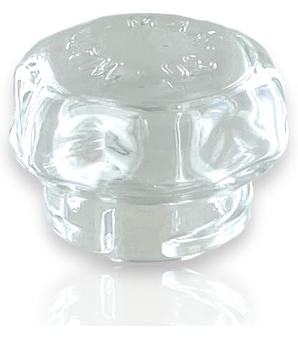 LUTH Premium Profi Parts Couvercle de lampe, compatible avec Whirlpool 481010646361, calotte en verre, 40 mm de diamètre, pour four