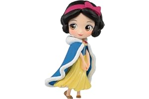 BANDAI Banpresto - Qposket - Disney Princesses - Blanche neige et les sept nains - Figurine de collection Blanche Neige winter 7cm - 82457PS