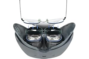 HMHAMA Espaciador de gafas para PS VR2, protector de lente VR antiarañazos, evita que las gafas de miopía rayen las lentes VR