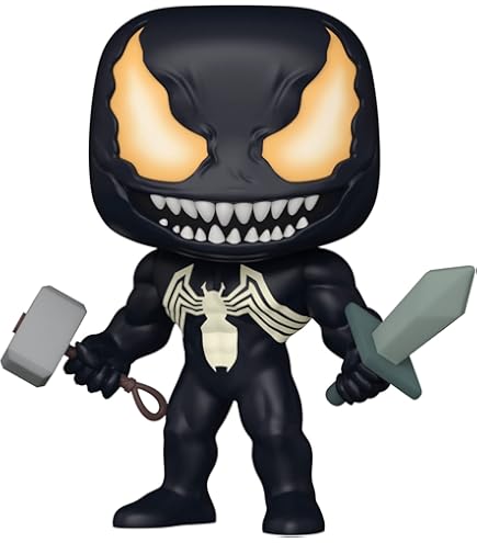 Funko Pop! Marvel Venom - Venomized Thanos Glows in The Dark
