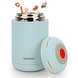 Thermobehälter 460ml Edelstahl Warmhaltebox Speisebehälter BPA freier Isolierbehälter Thermo Gefäß für Babynahrung Speisegefä