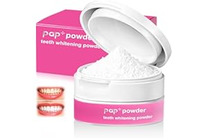 OLISANG 50g Poudre de blanchiment Des Dents,Blanchiment et nettoyage des dents,Valide teeth Whitening Powder,Blancheur Dentaire immediat,Pour Enlever les Taches et Blanchir les Dents(Rose)