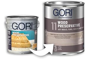 Gori 11 INCOLORE 0,75 l - Fondo preventivo e curativo a base acqua - antitarlo