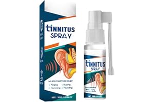 KOAHDE Acouphènes Spray Nettoyant pour Cérumen,Spray Anti-Acouphènes pour le Oreille,Soulage les Douleurs Auditives,Gouttes Soulagent Auriculaires,Soulagement des Bourdonnements dans Oreilles