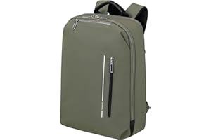 Samsonite Laptop Backpack 14,1", Zaino per laptop, Green (Olive Green)