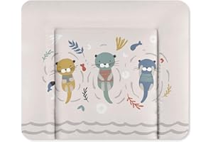 Julius Zöllner Otti Softy Matelas à langer, 75 x 75 cm, imperméable et lavable, fabriqué en Allemagne, certifié Oeko-Tex Standard 100