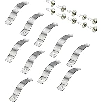 Ensemble Pinces À Ressort En Acier Inoxydable 60 Pièces