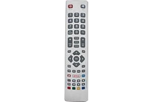 VINABTY SHW/RMC/0115 Zastąpiony pilot pasujący do SHWRMC0115 Smart TV SHW/RMC/0128 SHWRMC0128 LC-32HG5341K LC-40UG7242K LC-40UG7252K LC-40UI7352E