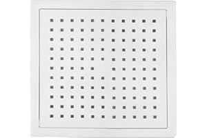 Ramon Soler - Rociador de Ducha Cuadrado de 225mm ABS Cromado