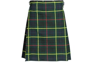 The Scotland Kilt Company Scottish Tartan Wedding 5 Yard Acrylic Kilt - Hunting Stewart Modern - Casual, Adjustable Buckle Comfortable Fit Kilt