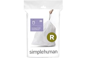 simplehuman, Code R dopasowane worki na śmieci opakowanie 20 sztuk