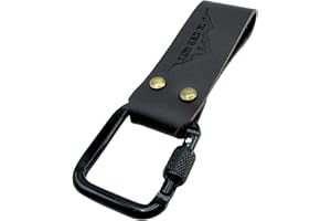 ‎SK WILD ONES SK Wild Ones® Universelles Echtleder Dangler - Gürtelmesser Holster Halterungssystem - Kydex Gürtelclip - Messer Holster Gürtel - Kydex Clip Messer Scheide Gürtel Outdoor Bushcraft Tek Lok Belt Keeper