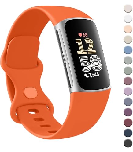 Acortjl Braided Solo Loop Bands Compatible With Fitbit Charge 6/Charge 5, Adjustable Stretchy Nylon Woven Replacement Wristbands For Fitbit Charge 6/Charge 5 For Women Men - View #5