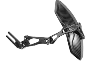 ‎OUNONA OUNONA Motorrad Kotflügel Hinten 15"X11"X2" Aluminium Spritzschutz Schutzblech Verlängerung Für N1S Hinterrad Mudguard Einfach Montage