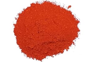 crigema Pigmento en polvo Naranja Cromo 50g 100% puro Pintura al óleo, témpera, Encáusto, Fresco (naranja cromado)
