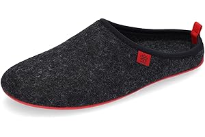 Andrés Machado - Kapcie zimowe męskie i damskie -DYNAMIC - Kapcie - Dla dorosłych Unisex - Elastyczna i antypoślizgowa podeszwa z wulkanizowanej gumy - EU 37 do EU 50