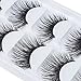 Produktbild 10 Paar Falsche Wimpern Fake Eyelashes Halloween Natürliche Lange Augen Wimpern Make-up