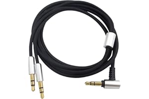 Xingsiyue Cavo Audio Sostitutivo Cable da 3.5 mm Maschio a 3.5 mm per Denon AH-D600 / AH-D7200 / AH-D7100 / AH-D9200 / AH-D5200 Cuffie