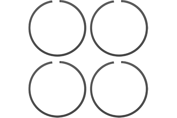 VGOL 4 st motorsågskolvringar 43 mm x 1,2 mm kompatibel med Husqvarna 545 550XP 550XPG kompatibel med Jonsered CS2252