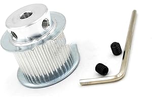 GEEYU ZHaonan-zahnriemenscheibe, 30 Zähne 2GT Timing Riemenscheibe 5/6,35 / 8mm, Breite 15mm, GT2-Synchronriemen für 3D-Drucker, 30T GT2-Riemenscheibe, Genaue Größe