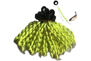 Haowul 600pcs / 100set Fishing Bobber Beads Stopper 6 en 1 String Type Float Space Fishing Line Fishing Topper Bouties Accessoires Accessoires