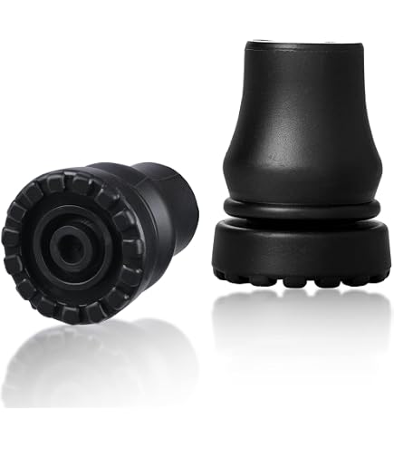 Embouts TPR Pour Bâtons De Trekking - Antidérapants, Durables, Compatibles 1.1 Cm