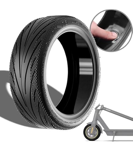 Pneu Plein 10x2,5-6,5/B43  60/70-6,5  - Compatible Avec Trottinette Ninebot G30 7427246040356