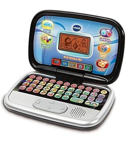 Téléphone Jouet éducatif EMOTI'FUN Noir Et Blanc - Électronique Pour Enfants