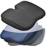 Medipaq® Freedom Wedge Cushion - Great for Coccyx Relief, Lumbar Support, Back Pain in the Car or at Home (Jet Black 3-D Mesh)